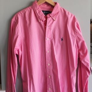 Ralph Lauren Classic Men's Pink shirt 16 1/2 36/37